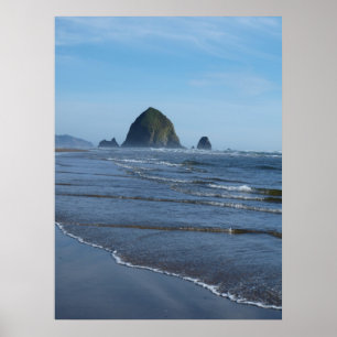 Oregon Beach Print Poster