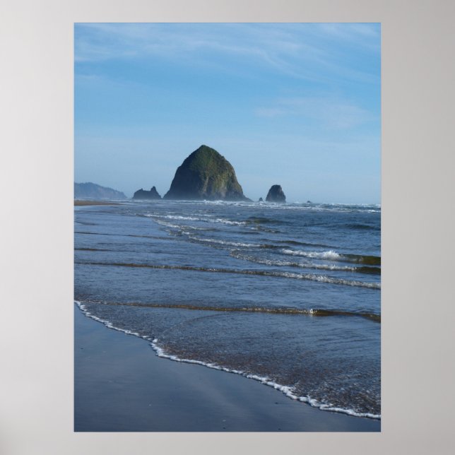 Oregon Beach Print Poster (Vorne)