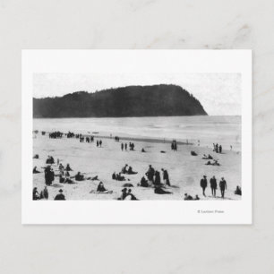Oregon Beach und Tillamook Head Postkarte