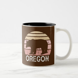 Oregon Bear Zweifarbige Tasse