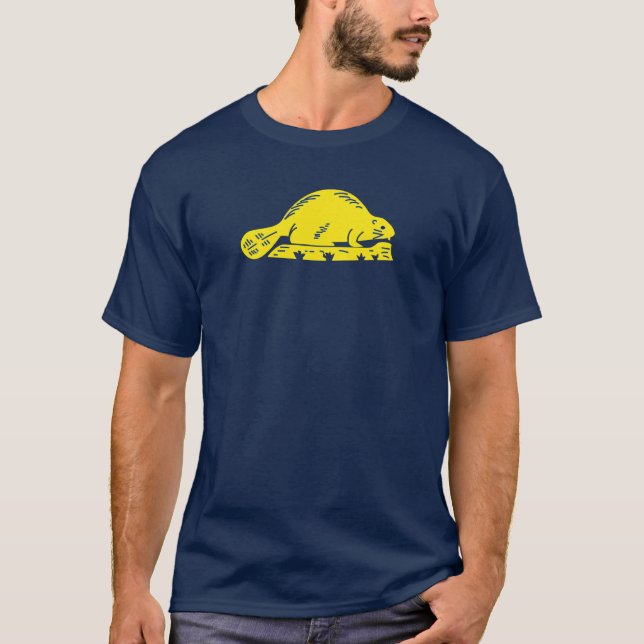 Oregon-Biber T-Shirt (Vorderseite)