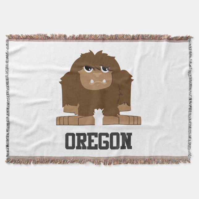 Oregon Bigfoot Decke (Vorderseite)