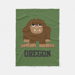 Oregon Bigfoot Fleecedecke