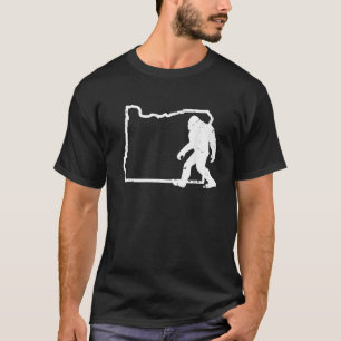 Oregon Bigfoot Hunter Sasquatch Pazifischer Nordwe T-Shirt