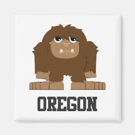 Oregon Bigfoot Magnet