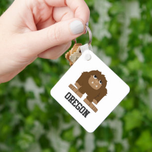 Oregon Bigfoot Schlüsselanhänger