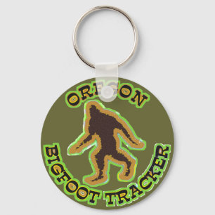 Oregon Bigfoot Tracker Schlüsselanhänger