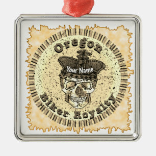 Oregon Biker Ornament Aus Metall