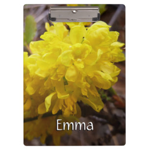 Oregon Blume Gelbe Wildblumen Klemmbrett