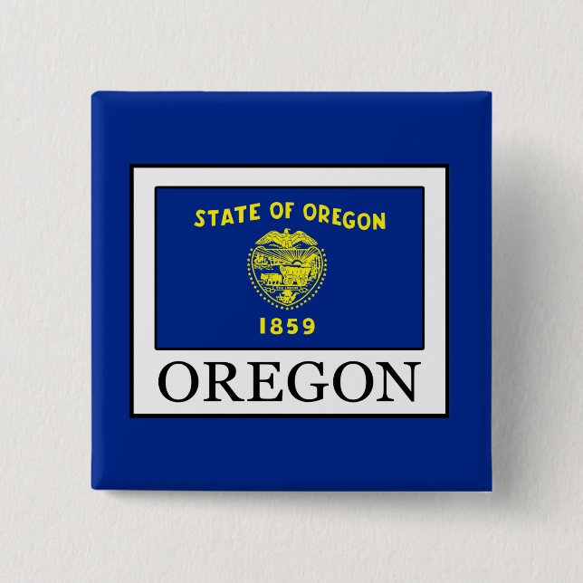 Oregon Button (Vorderseite)