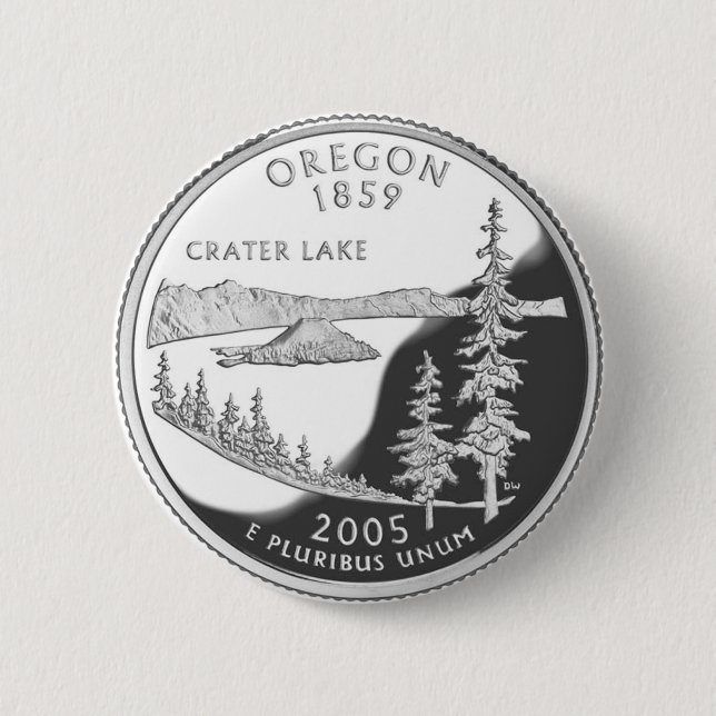 Oregon Button (Vorderseite)