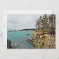 Oregon Coast Flat Danke Karte