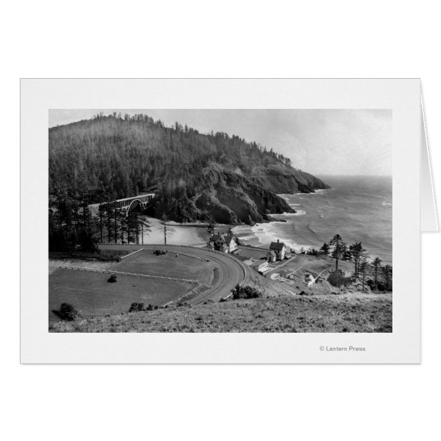 Oregon Coast Highway at Heceta Head (Vorderseite (Horizontal))