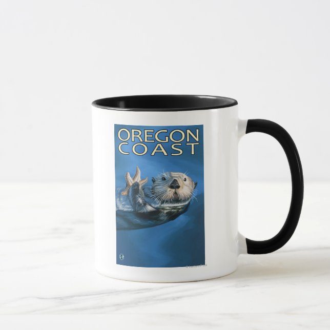 Oregon Coast Sea Otter Tasse (Rechts)