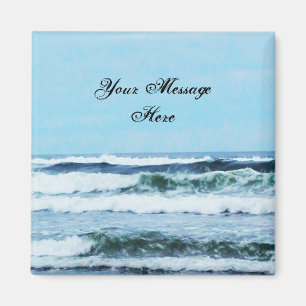 Oregon Coast Waves Magnet