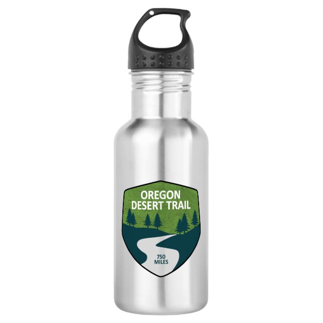 Oregon Desert Trail Edelstahlflasche (Vorderseite)