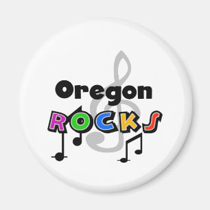 Oregon-Felsen Magnet