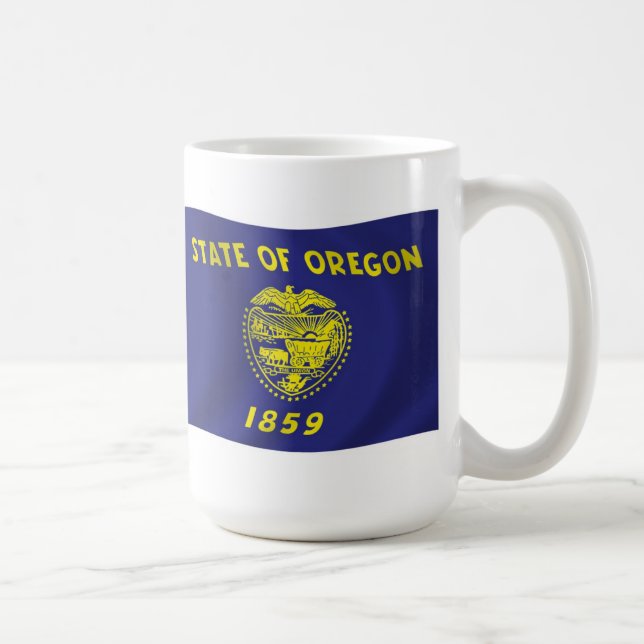 Oregon Flag Tasse (Rechts)