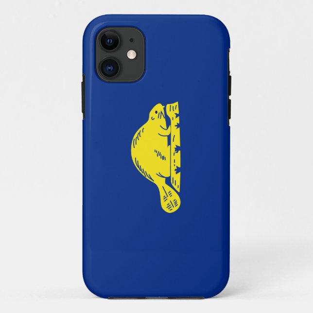 Oregon-Flagge iPhone 5 Fall Case-Mate iPhone Hülle (Rückseite)