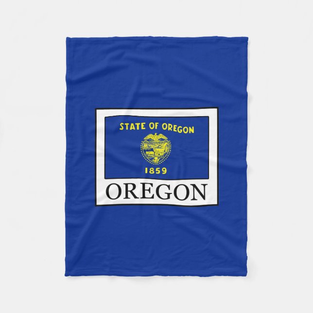 Oregon Fleecedecke (Vorderseite)