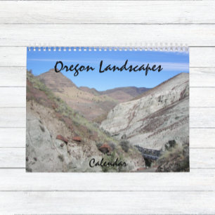 Oregon Fotografische Landschaften Kalender