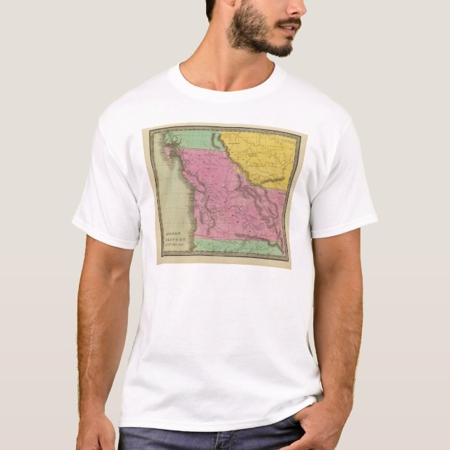 Oregon-Gebiet 2 T-Shirt (Vorderseite)