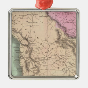 Oregon-Gebiet Silbernes Ornament