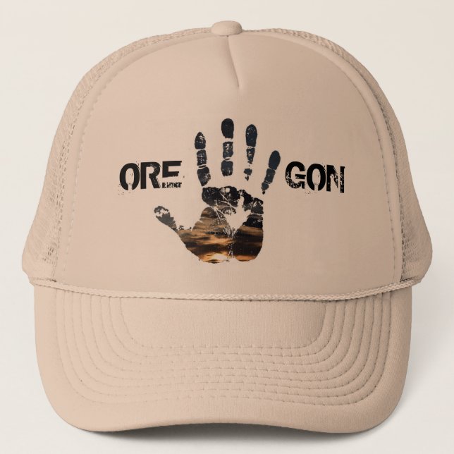 Oregon Handscape Truckerkappe (Vorderseite)