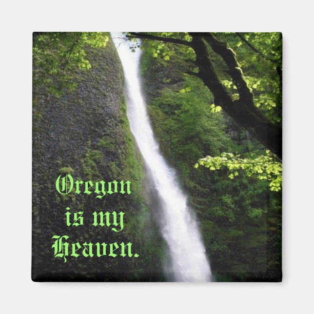 Oregon Heaven Magnet (Vorne)