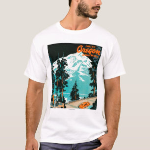 Oregon-Highways-Werbeplakat T-Shirt