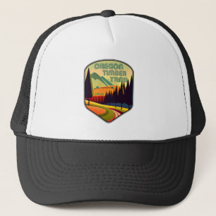 Oregon Holztrail Farben Truckerkappe