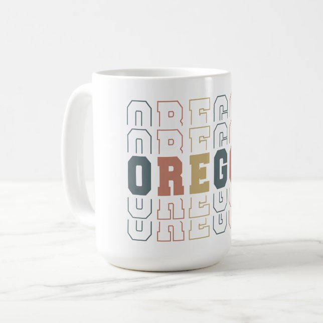 Oregon Kaffeetasse (Vorderseite Links)