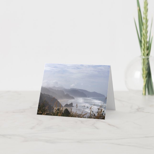 Oregon-Küste Karte (Vorderseite)