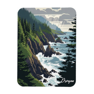 Oregon-Küste Magnet