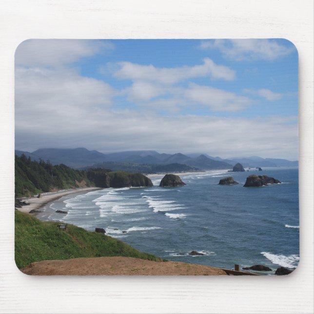 Oregon-Küste Mousepad (Vorne)
