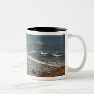 Oregon-Küste nahe Erdbeerhügel Zweifarbige Tasse