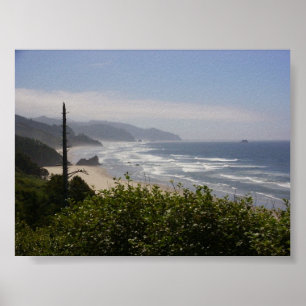 Oregon-Küste Poster