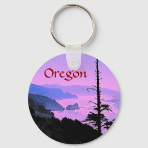Oregon-Küsten-Schlüsselanhänger Schlüsselanhänger