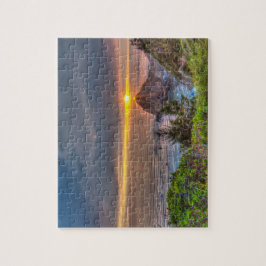 Oregon-Küsten-Sonnenuntergang