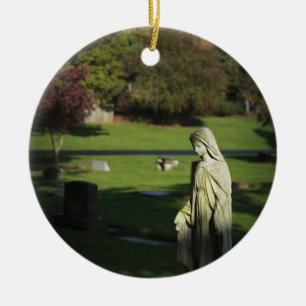 Oregon, Lake Oswego, Oswego Pioneer Friedhof Keramik Ornament