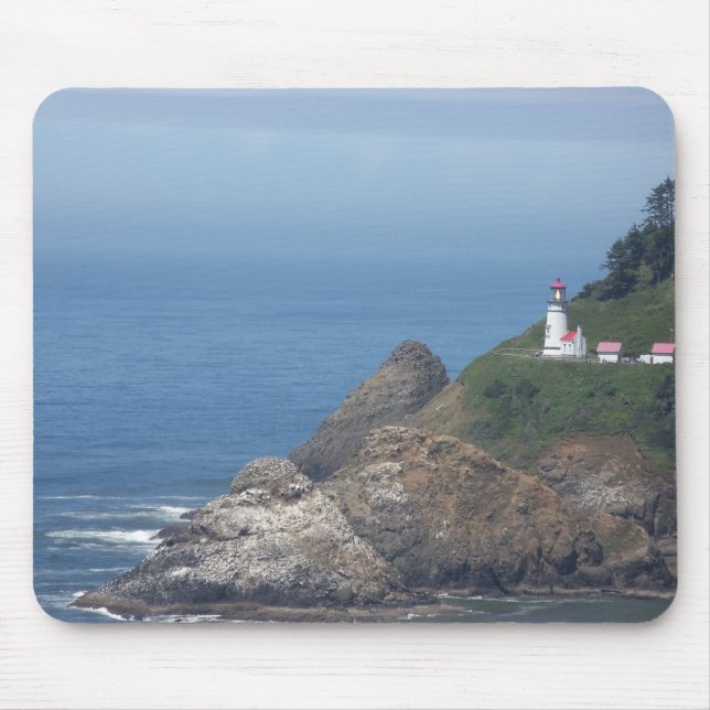 Oregon Leuchtturm Mousepad (Vorne)