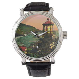 Oregon-Leuchtturm-Uhr Armbanduhr