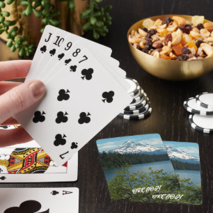 Oregon Mount Hood Landschaft Spielkarten