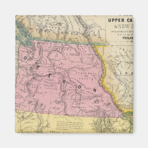 Oregon, Oberkalifornien und New Mexico Magnet