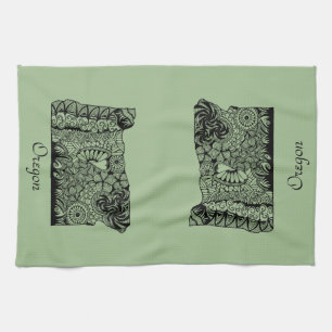 Oregon 'over herde handle' Küchentuch