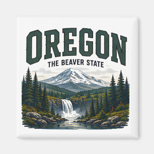 Oregon Pacific Wilderness Reise Magnet