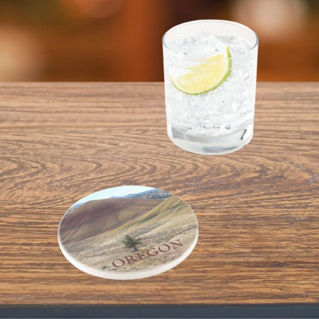 Oregon Painted Hills Foto Getränkeuntersetzer (In Situ)