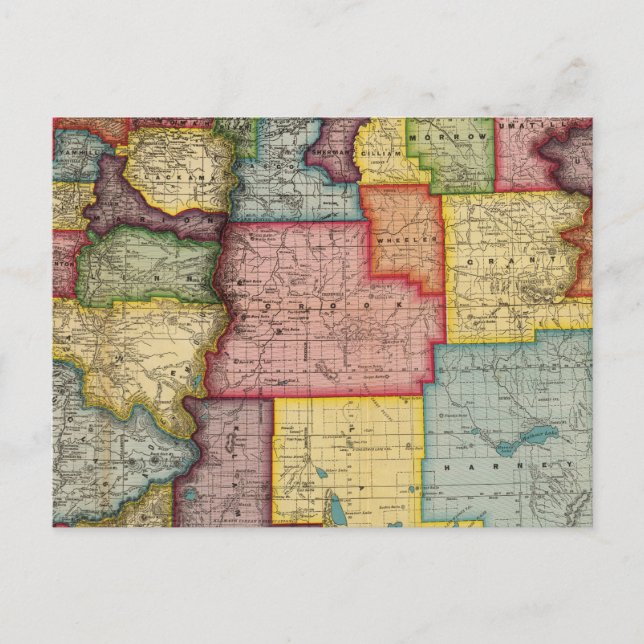 Oregon Postkarte (Vorderseite)