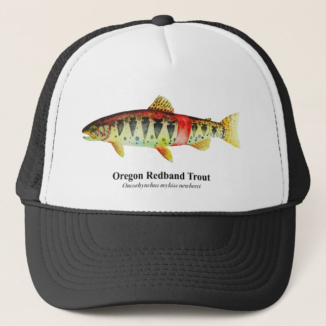 Oregon Redband Trout; Truckerkappe (Vorderseite)