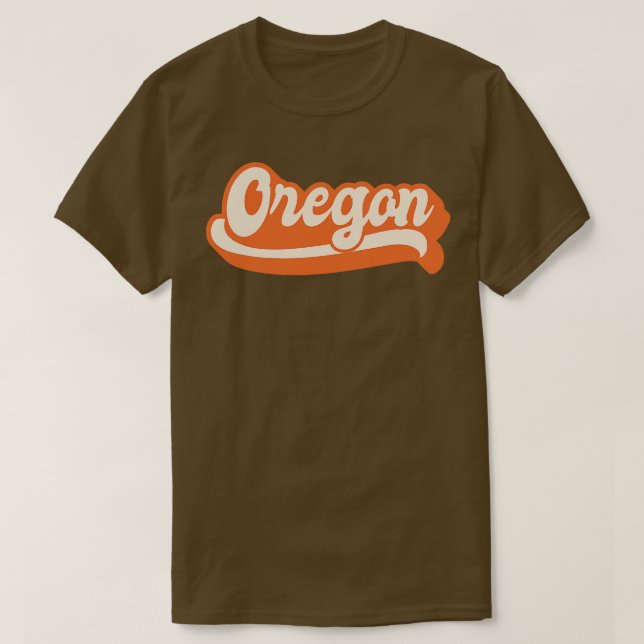 Oregon Retro T-Shirt (Design vorne)
